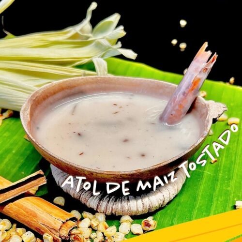 Atol de Maiz Tostado